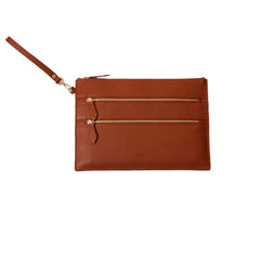 Caramel wrist wallet