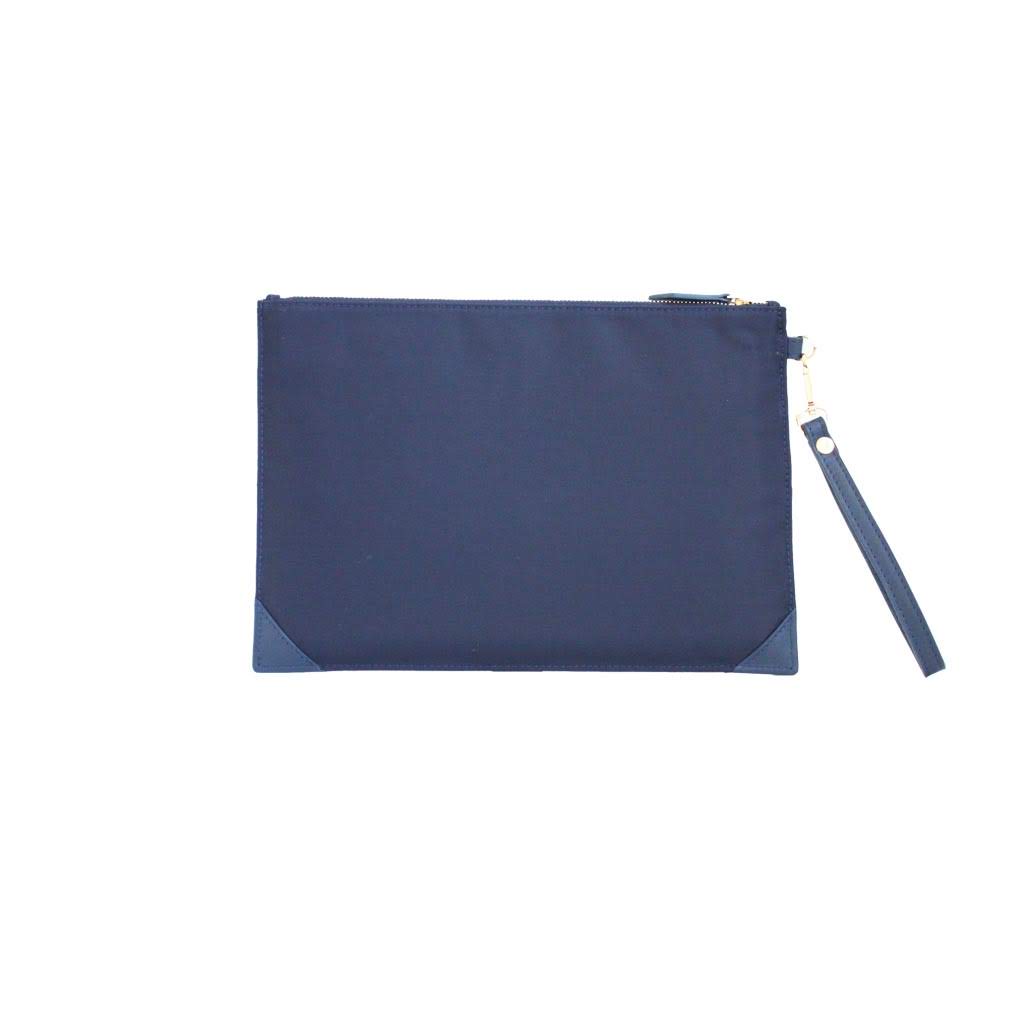 navy wrist wallet cerana